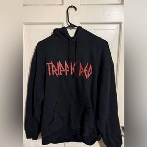 Men's Trippie Redd "Lifes A Trip" Hoodie L